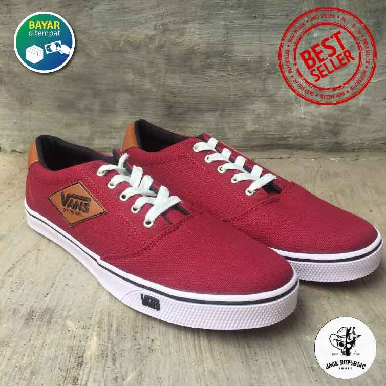 Jual sepatu vans warna merah Harga Terbaik Termurah Maret 2024