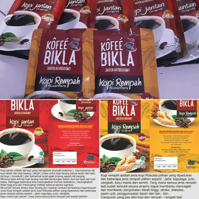 Jual Kopi Hitam Bikla Kopi Kopi Jantan Dan Kopi Rempah Shopee Indonesia