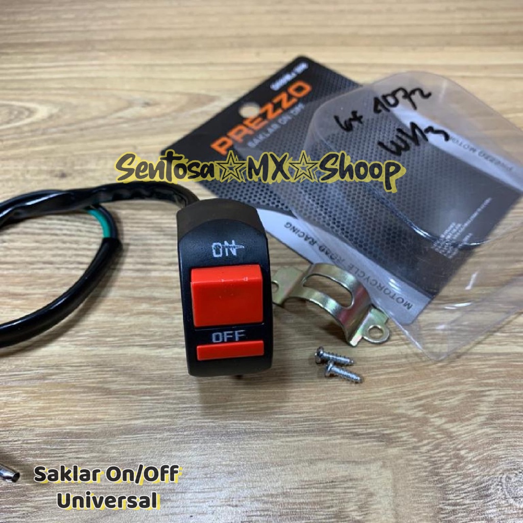 Jual SAKLAR ON/OFF STANG -LAMPU - ENGINE STOP - UNIVERSAL ALL MOTOR ...