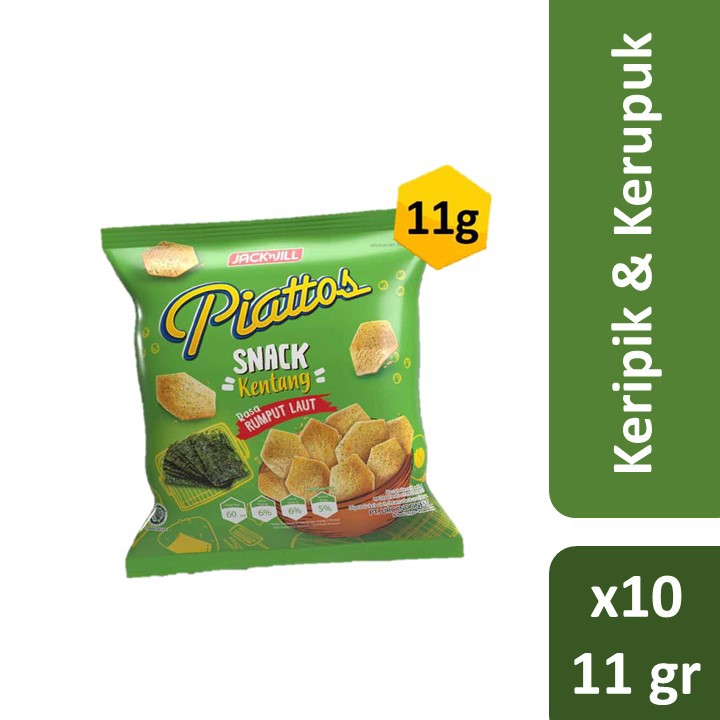 Jual Piattos Seaweed 11g Kemasan Renceng | Shopee Indonesia