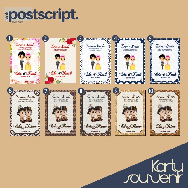 Jual Kartu Ucapan Souvenir | Shopee Indonesia