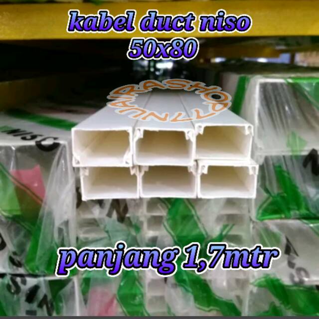 Jual Kabel Duct Niso X Ducting X Panjang Mtr Trunking Duct X Shopee Indonesia