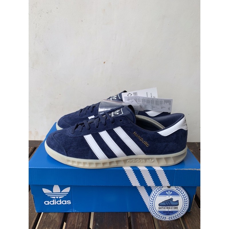 Sepatu adidas hotsell hamburg navy