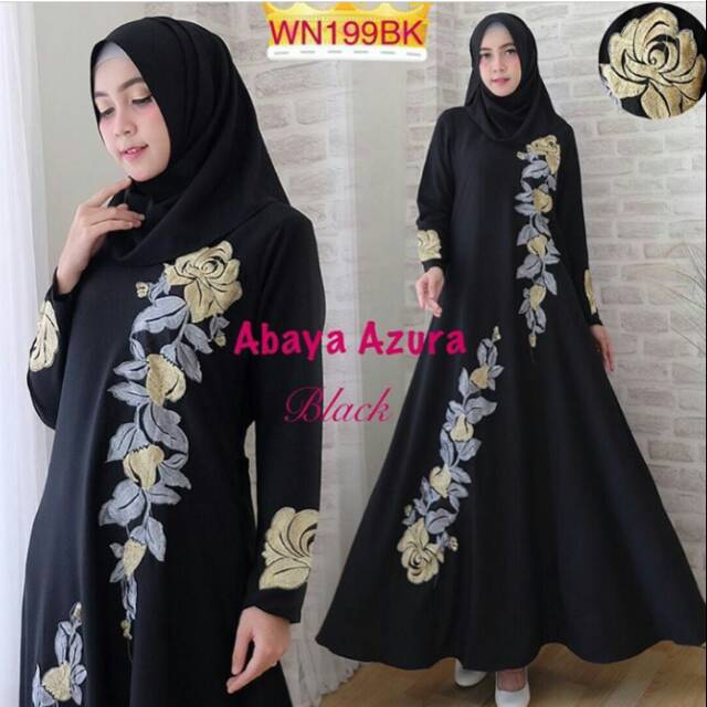 Jual Abaya Azura Warna Shopee Indonesia