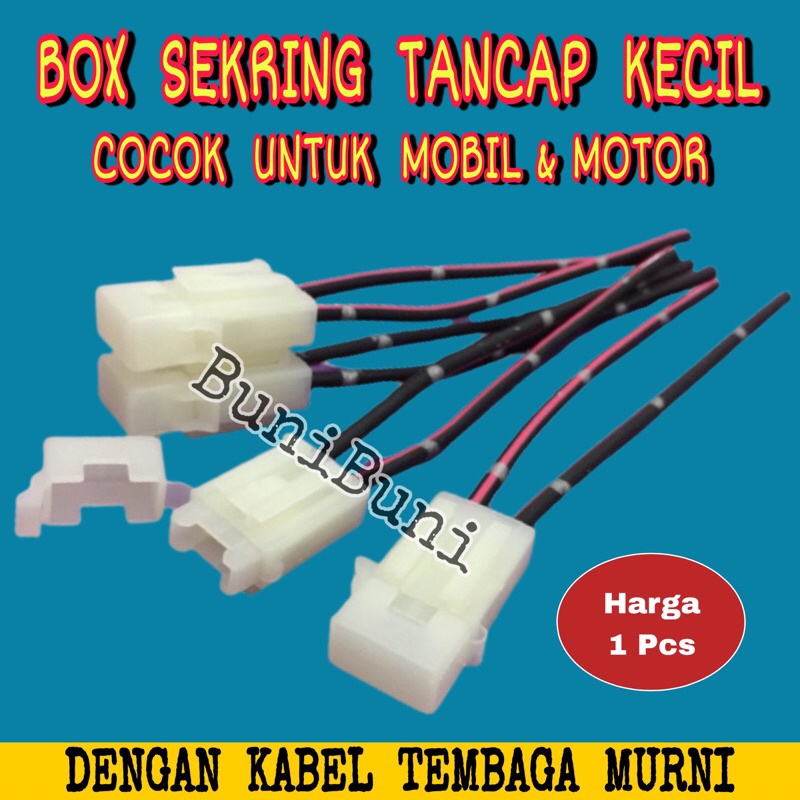 Jual Fuse Box Kecil Rumah Sekring Sikring Dx Tancap Kecil Mini