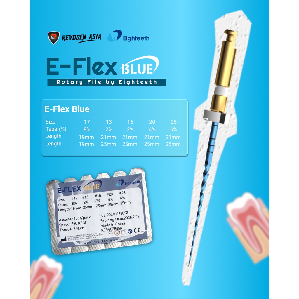 Jual (PAKET HEMAT) FILE ROTARY E-FLEX BY EIGHTEETH - REVODEN ASIA ...
