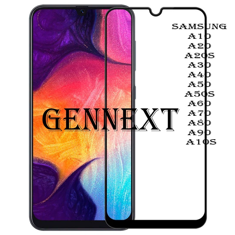 Jual Gennext Tempered Glass 5d Full Lem Samsung A10 A20 A20S A30 A40 ...