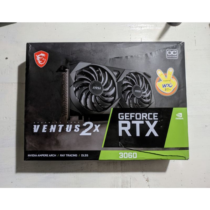 Jual MSI Geforce RTX 3060 GAMING X 12G GDDR6 | Shopee Indonesia