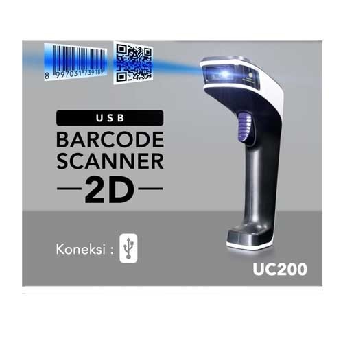 Jual Barcode Scanner Blueprint Infrared CMOS 2D UC200 | Shopee Indonesia