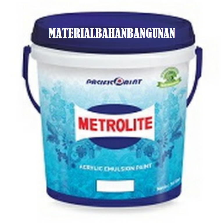 Jual Cat Tembok Metrolite Putih Kebiruan Cat Plafon Gypsum 1 Kg Atap Dinding Shopee Indonesia 2687