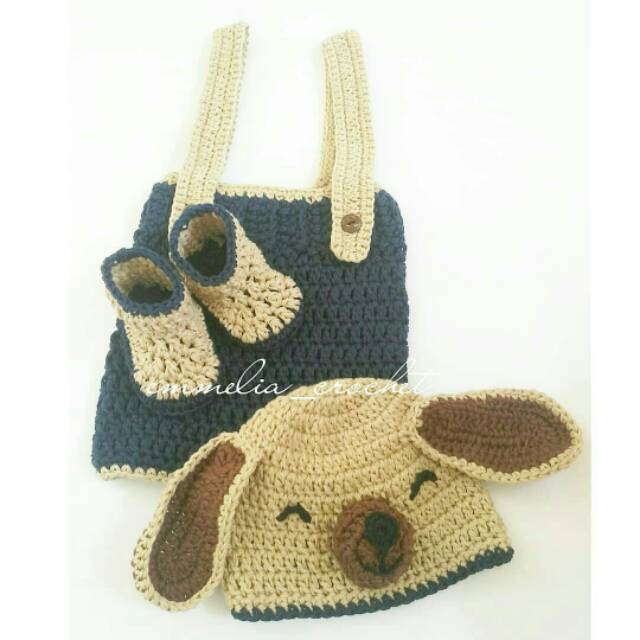 Jual Satu Set Rajutan model Anjing | Shopee Indonesia