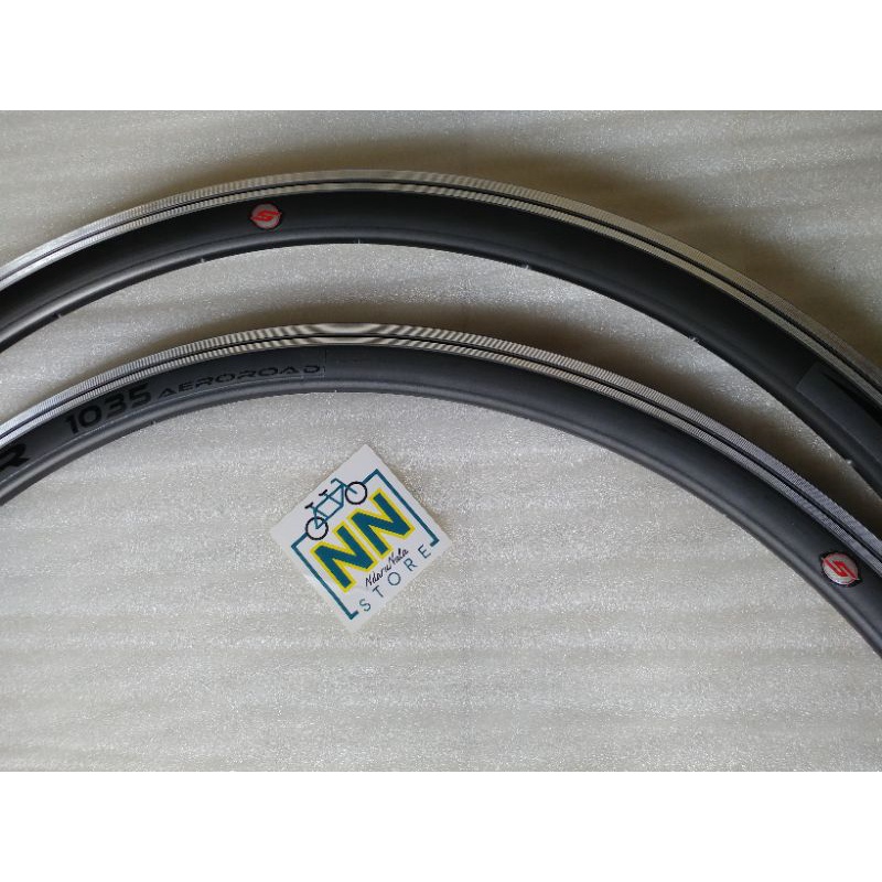 Jual Rim Velg Sepeda Strummer 1035 Aeroroad 700c 20 24h double wall ...
