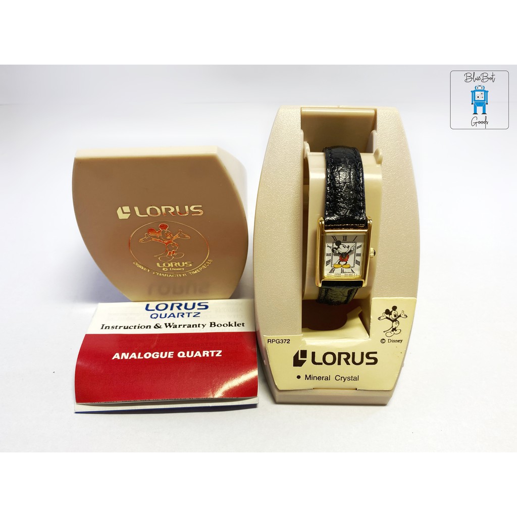 Jual Jam tangan NOS vintage Lorus Seiko Mickey mouse Era 80/90an ...