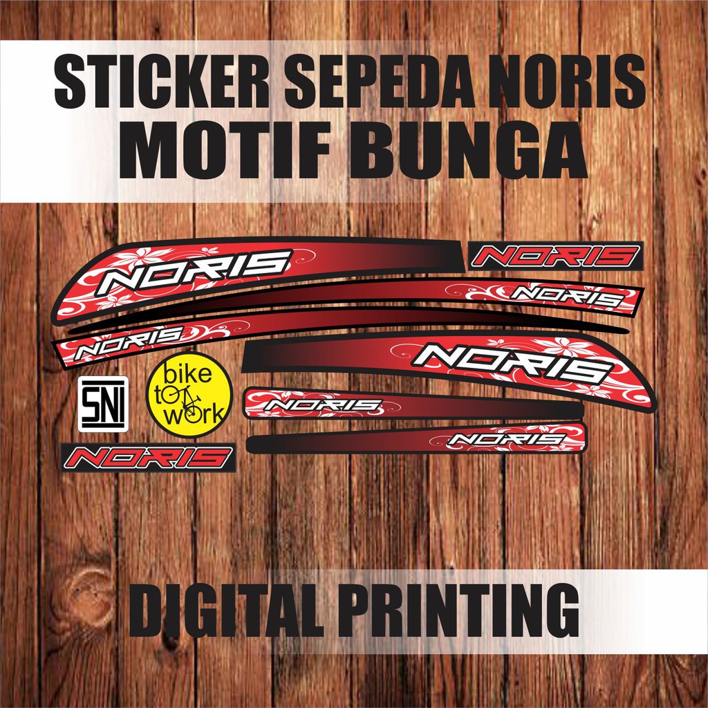Jual STICKER SET SEPEDA MERK SEPEDA LIPAT / UNIVERSAL 04 | Shopee Indonesia