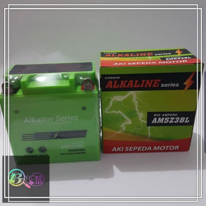 Jual AKI ALKALINE SERIES AM5Z3BL ( TYPE FORCE 1) | Shopee Indonesia