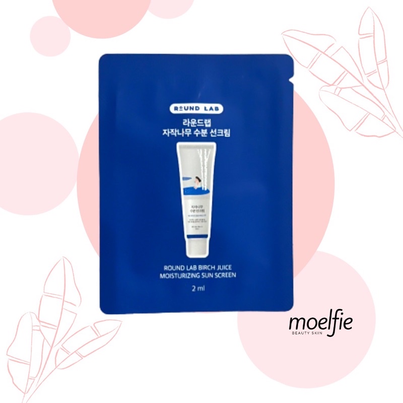 Jual [SAMPLE SIZE] ROUND LAB BIRCH JUICE MOISTURIZING SUN CREAM ...