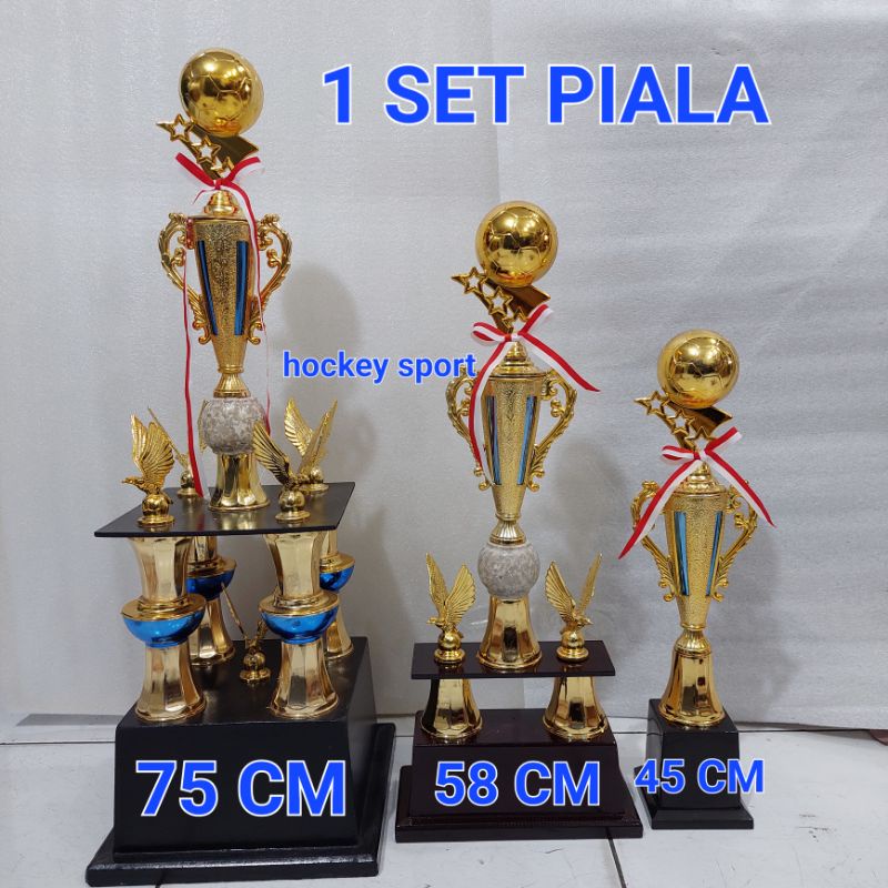 Jual Trophy Piala Kaki Kaki Trophy Sepak Bola Futsal Custom Tulisan Paket Shopee Indonesia