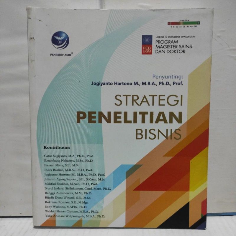 Jual Buku Strategi penelitian bisnis | Shopee Indonesia
