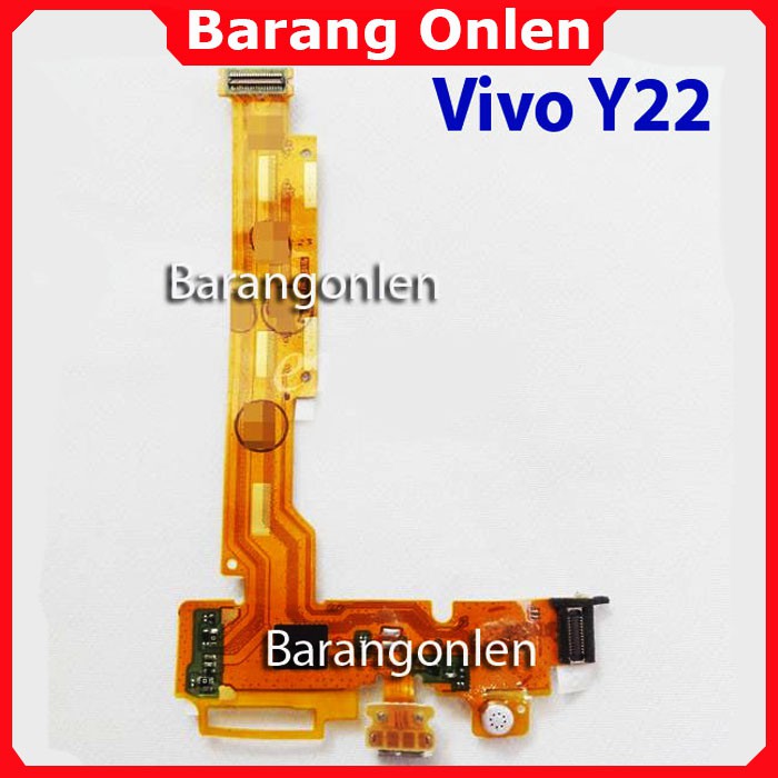 Jual Vivo Y22 usb flexible charging konektor cas pcb mic plugin board ...