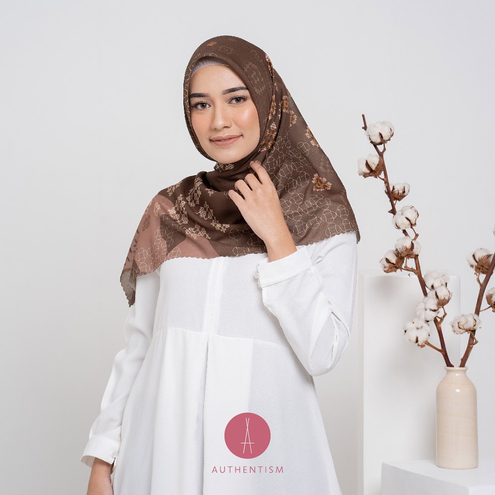 Jual AURA SERIES / SIGNATURE 083 HIJAB VOAL ULTRAFINE LASERCUT / HIJAB ...