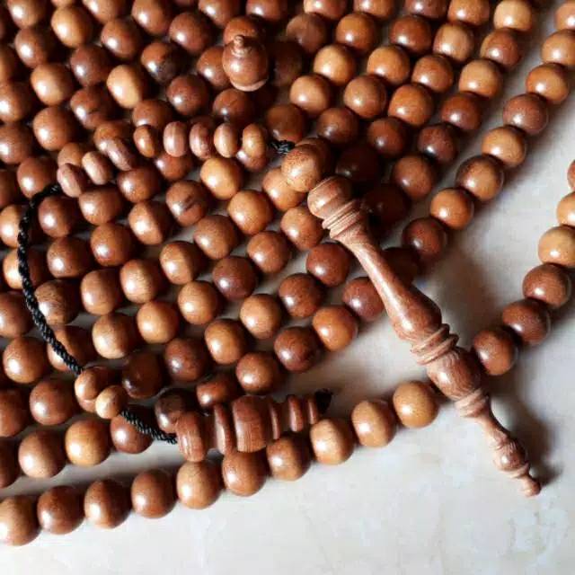 Jual Tasbih 1000 Butir Kayu Stigi Tasbih Sentigi Tasbih Kayu Setigi ...