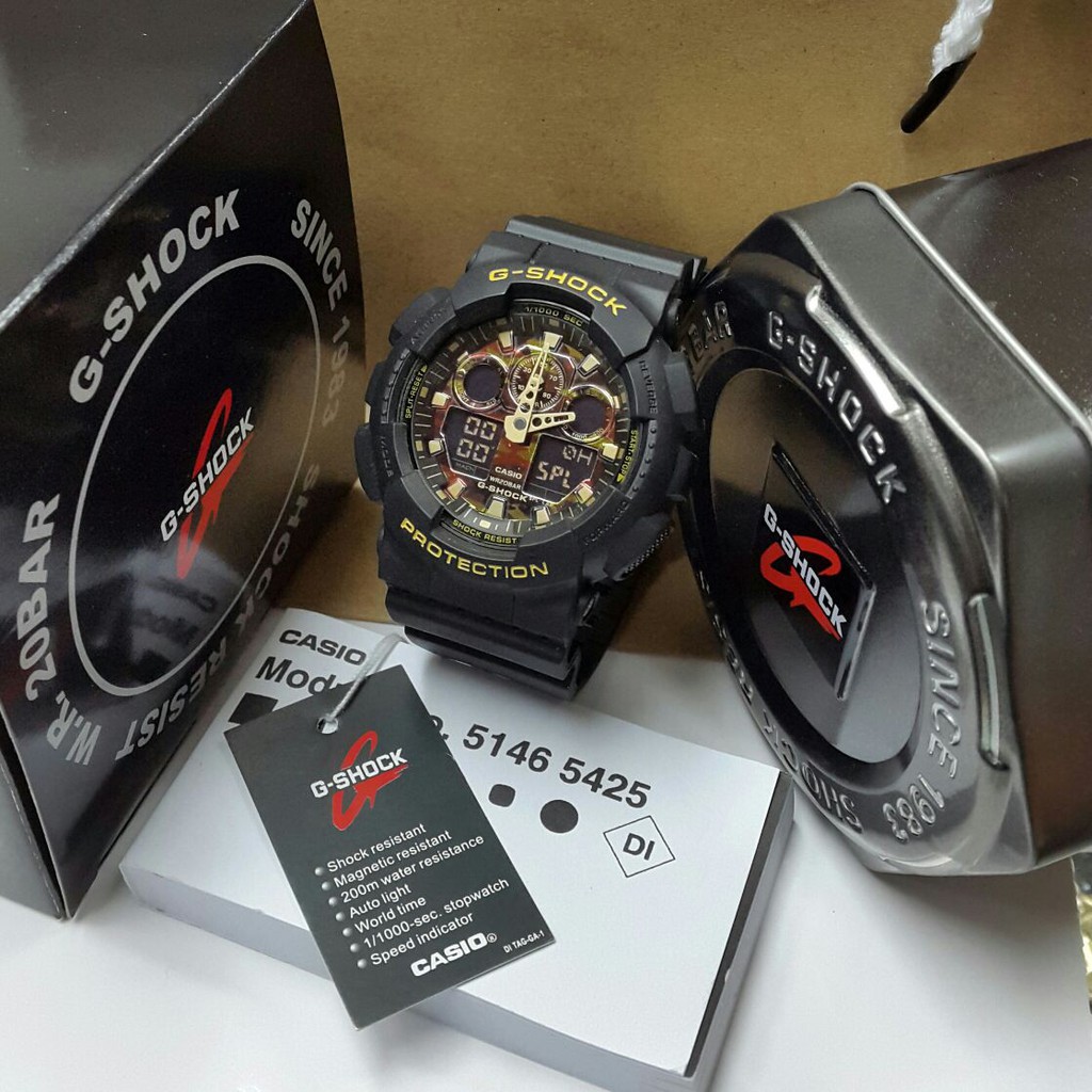 Harga jam g shock ga 100 original best sale