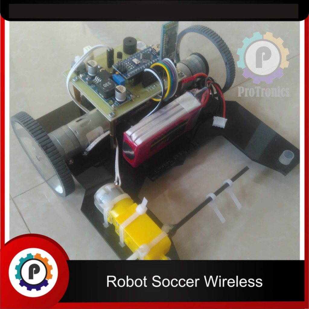 Jual Robot Soccer Wireless Controller Arduino Standard Lomba | Shopee ...