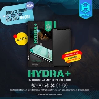 HYDRA+ MATTE ANTI GLARE Semua Tipe - Anti Gores Hydrogel - Not Tempered Glass - Full