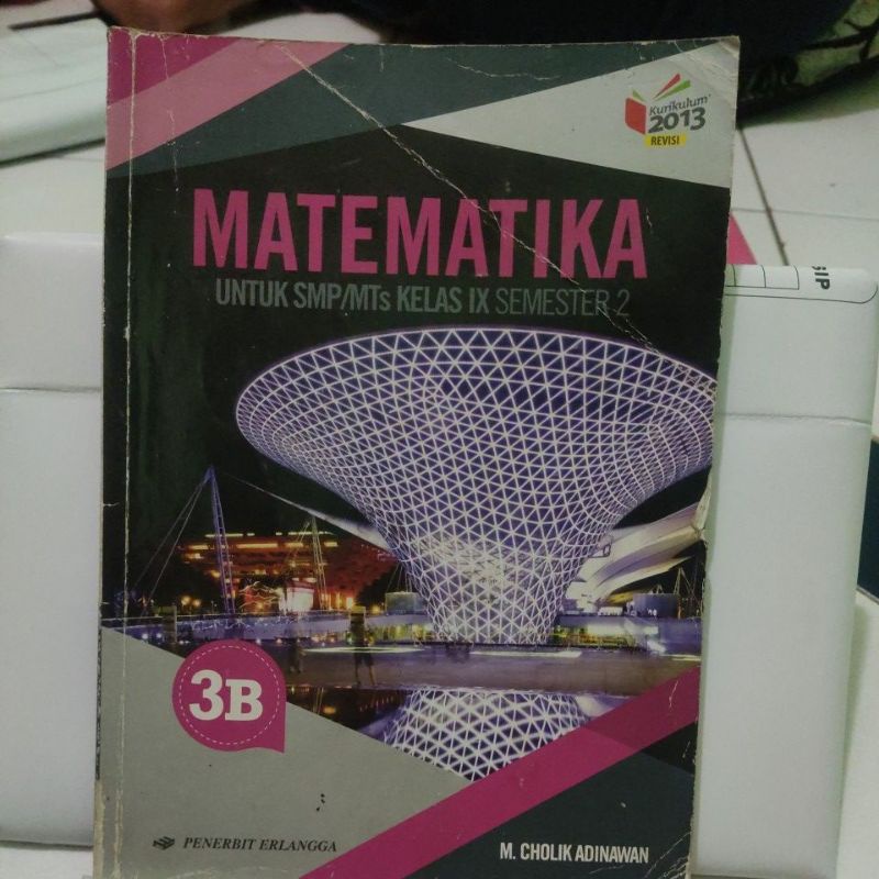 Jual Buku Matematika Untuk SMP Kelas 9 Semester 2 Kurikulum 2013 Edisi ...