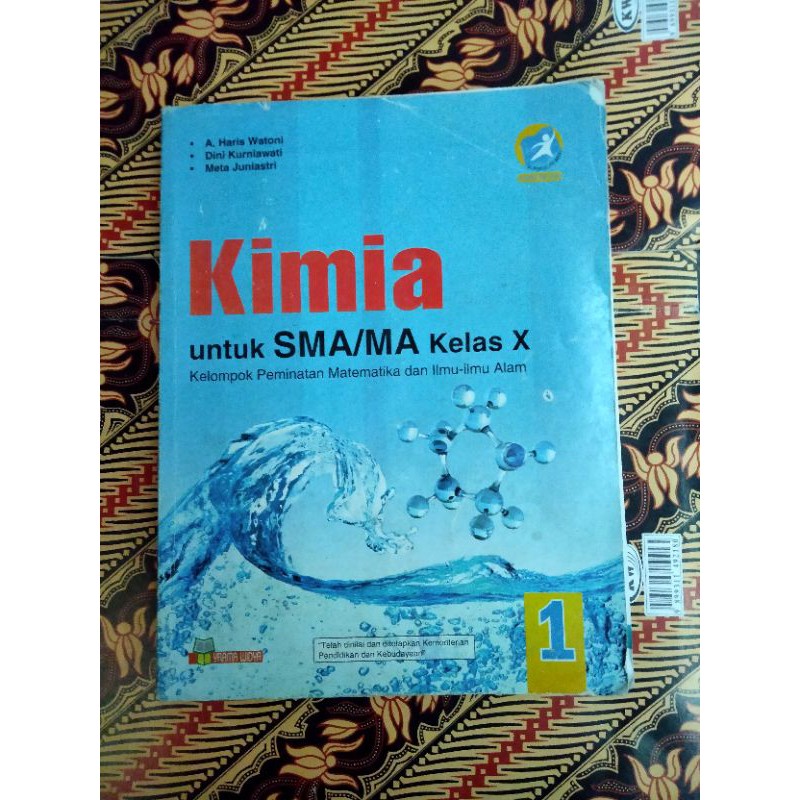 Jual BUKU KIMIA SMA KELAS 10 YRAMA WIDYA | Shopee Indonesia