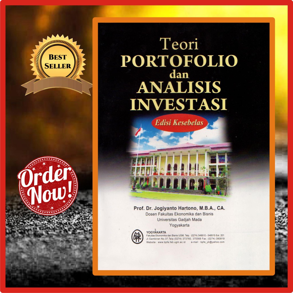 Jual Teori Portofolio Dan Analisis Investasi Edisi Kesebelas - Prof ...