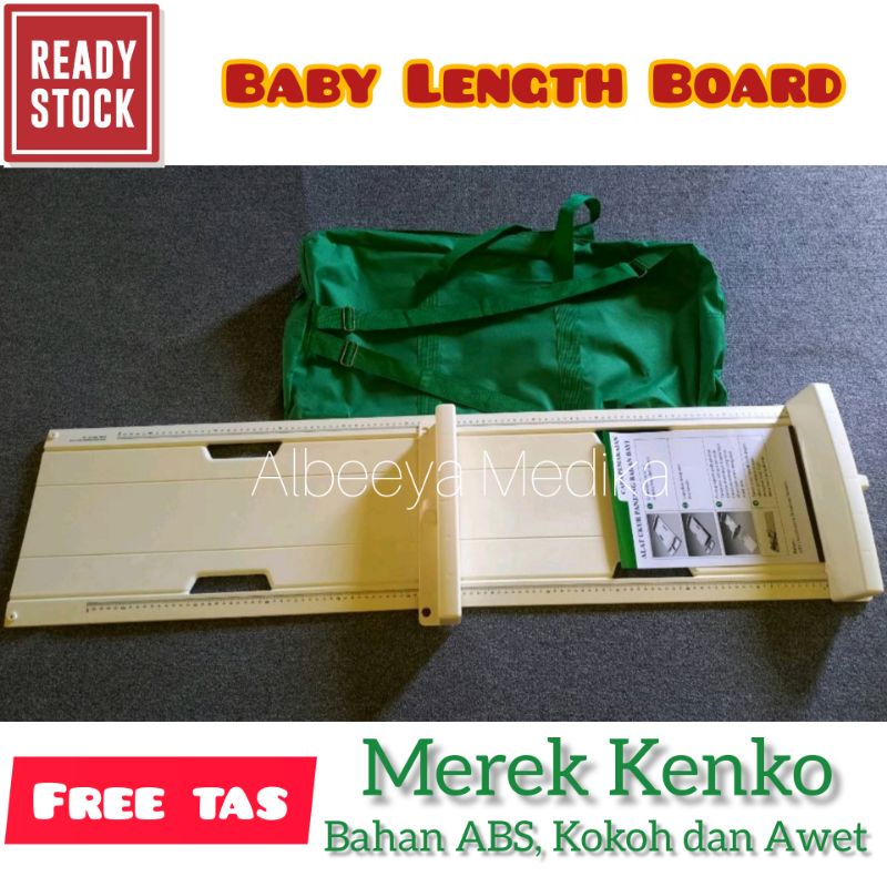 Jual Alat Ukur Panjang Badan Bayi/ Infantometer/ Baby Length Board ...