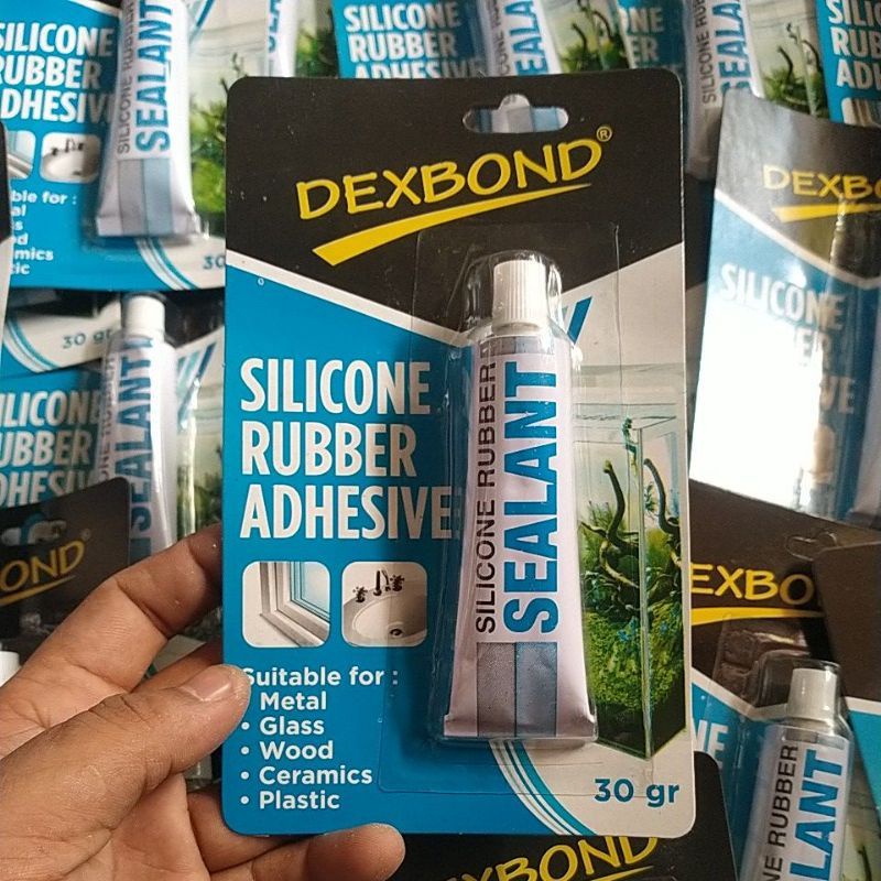 Jual Dexbond Lem Kaca Silicone Sealant Gram Lem Kaca Aquarium Silikon Shopee Indonesia