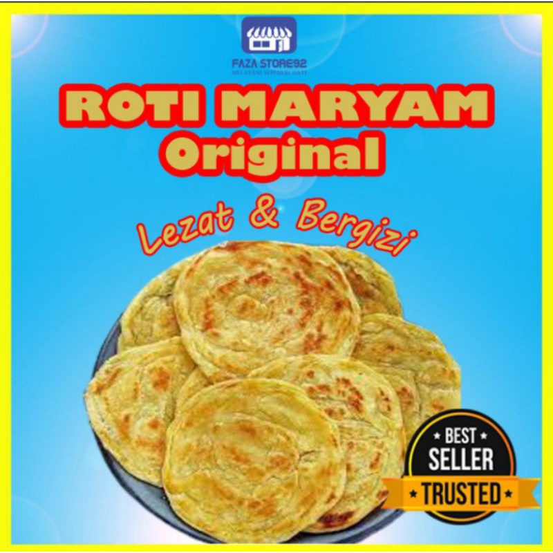 Jual Roti Maryam / Roti Cane Original Isi 5 | Shopee Indonesia