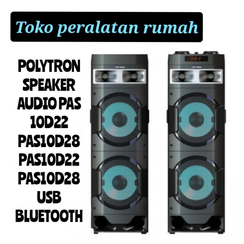 Jual Speaker Aktif Polytron Pas 10d22 Pas 10d28 Usb Bluetooth Pas10d22