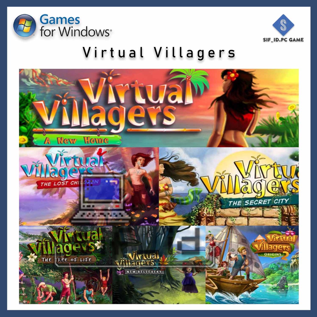 Jual Virtual Villagers Complete Series Game PC - PC Game - Link Download |  Shopee Indonesia