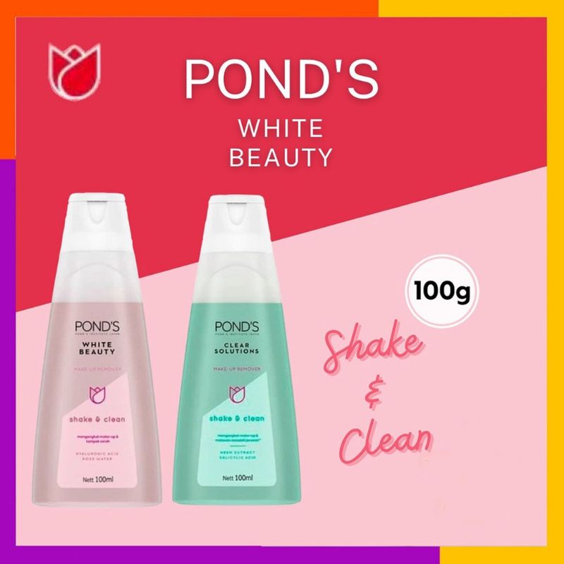 Jual POND'S White Beauty Shake & Clean 100ml | Shopee Indonesia