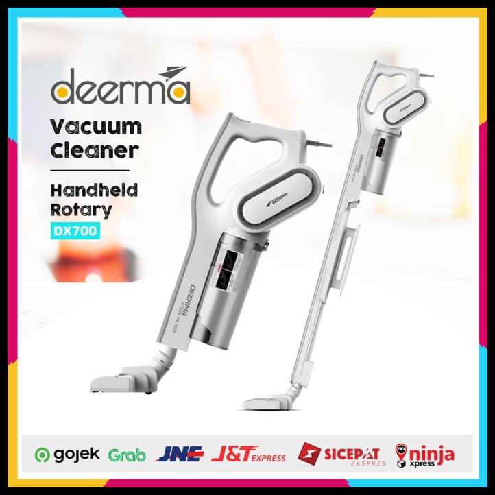 Jual Xiaomi Deerma Dx700 Handheld Rotary Vacuum Cleaner Ultra Quiet 600