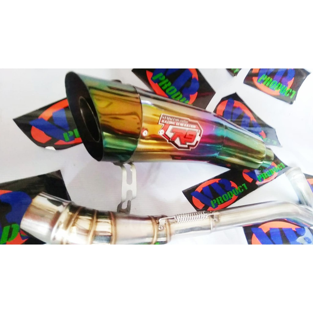 Jual Knalpot R9 H2 Pelangi Nmax,PCX,ADV,Aerox | Shopee Indonesia