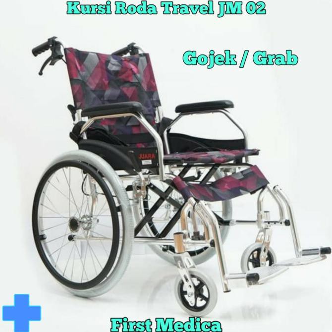 Jual Kursi Roda Travel Alumunium Murah Kursi Roda Traveling Juara Jml