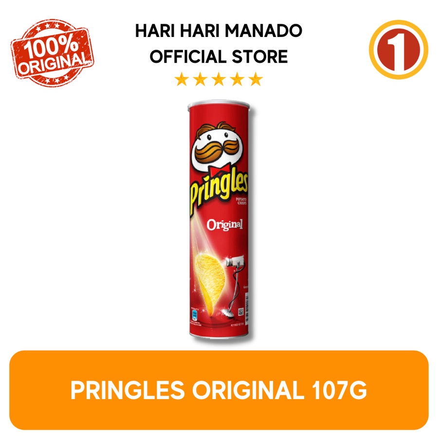 Jual PRINGLES ORIGINAL 107G | Shopee Indonesia