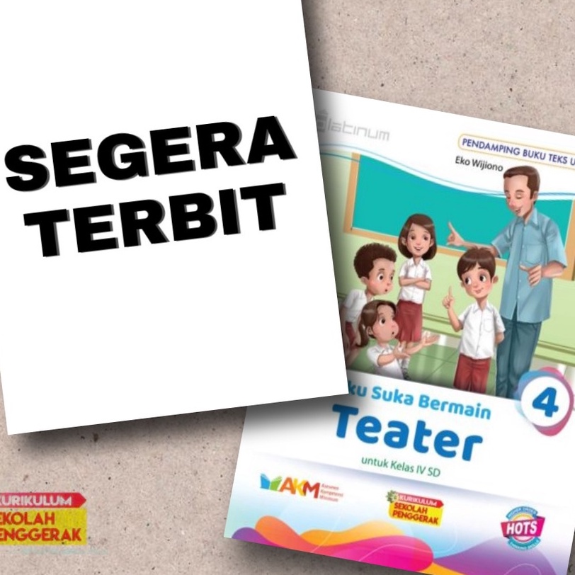 Jual Buku Seni Teater SD Kelas 1 / kelas 4 / KSP / AKM / Buku SD