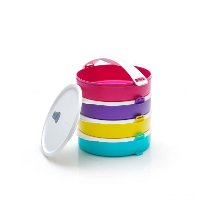 Jual Tupperware CLICK TO GO ROUND REHEATABLE | Shopee Indonesia