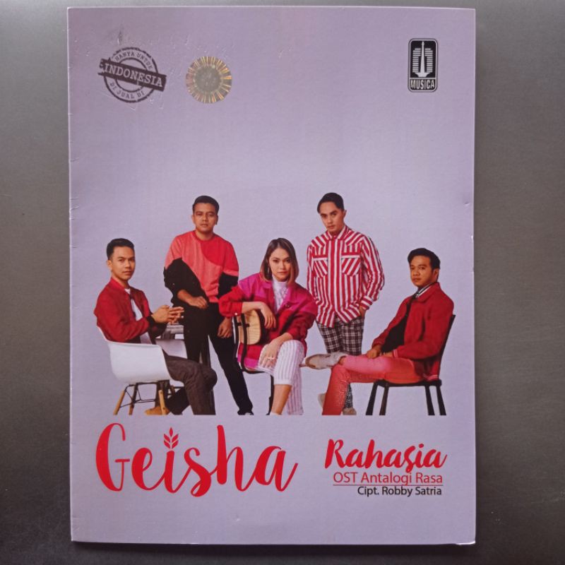 Jual KASET VCD DVD ORIGINAL MUSIK LAGU POP BAND GEISHA | Shopee Indonesia