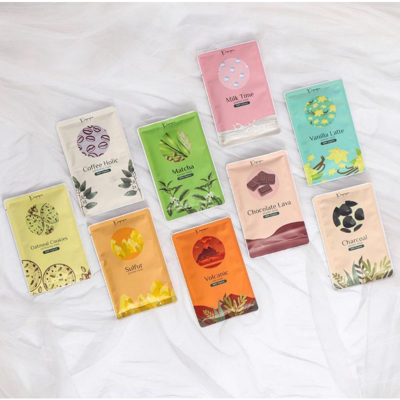 Jual [DISTRIBUTOR] Masker Organik Poupeepou 25gr BPOM HALAL | Shopee ...