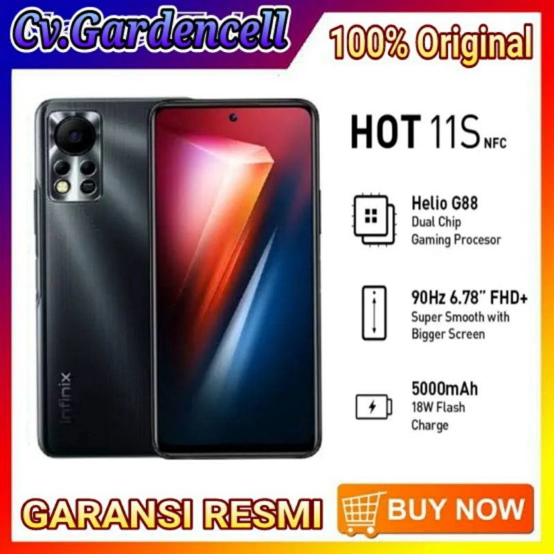 beli hp infinix hot 11s nfc