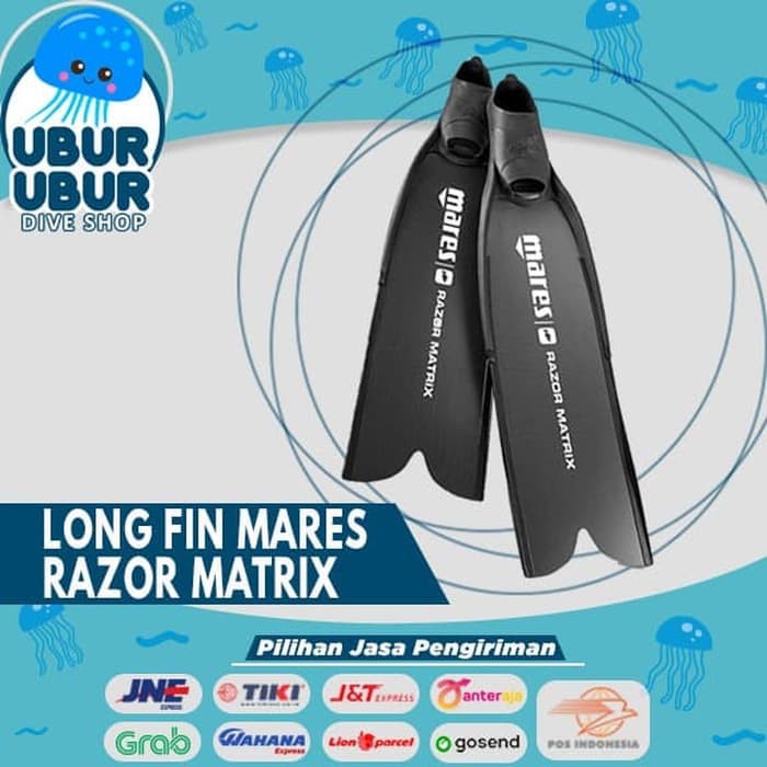 Jual Long Fin Mares RAZOR MATRIX - Kaki Katak/Fin Freediving ...