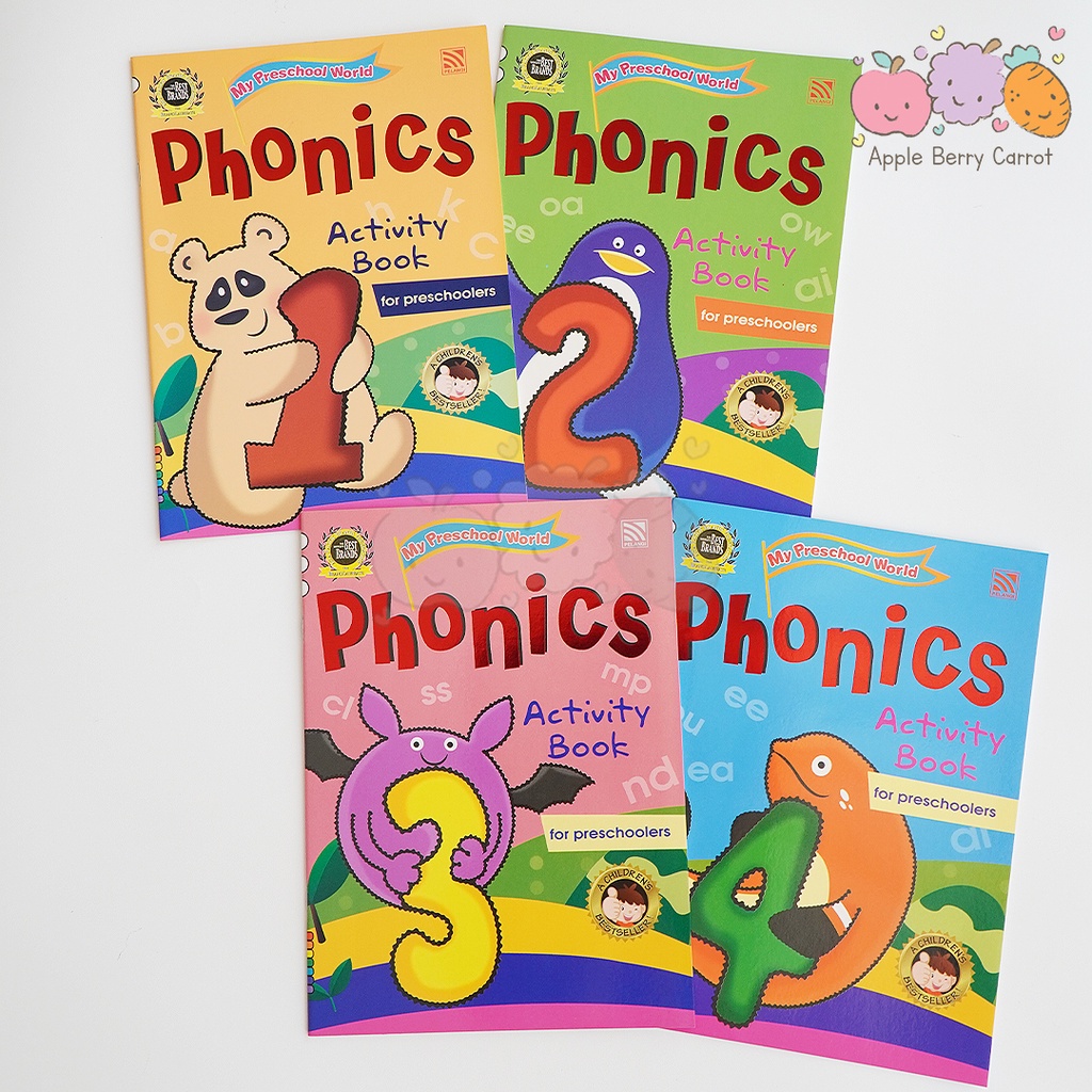 Jual PHONICS ACTIVITY BOOK FOR PRESCHOOLERS | Shopee Indonesia