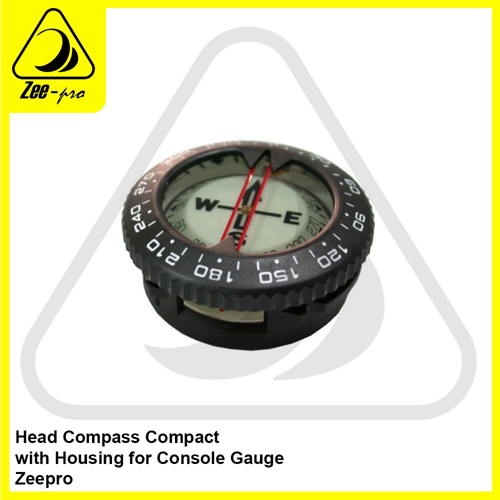Jual Head Compass Diving Compact Zeepro with Housing for Console Gauge ...