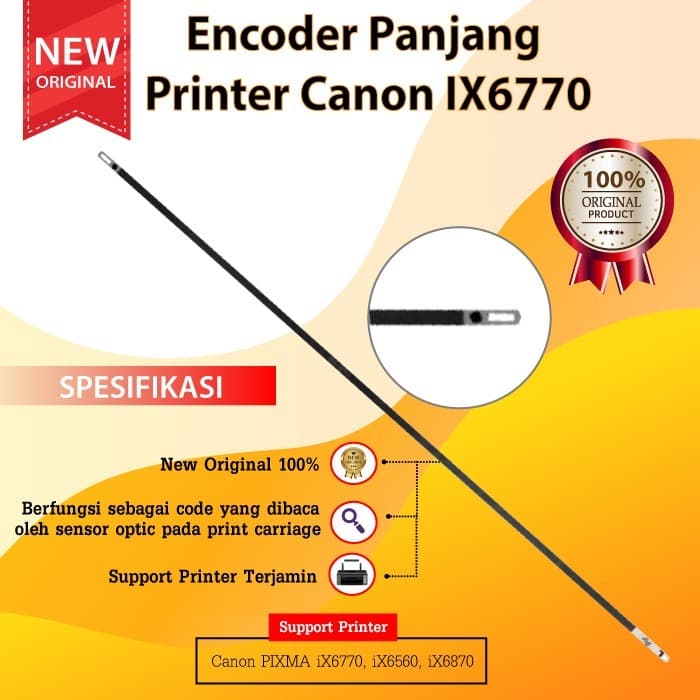 Jual Encoder Panjang Canon IX6770 IX6560 IX6870 - Printer 6770 6560 ...